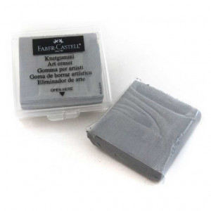 Gnjet gumica, eraser kneadable grey