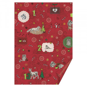 Karton B2 16 crveni 300g forest animals Heyda 20-47720
