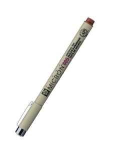 Liner brown 12 0.2mm Pigma Micron 005