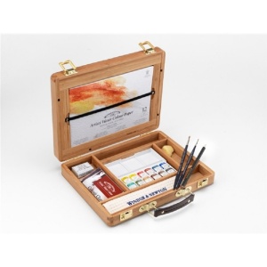 Set akavrel u drvenoj kutiji Bamboo 1-21