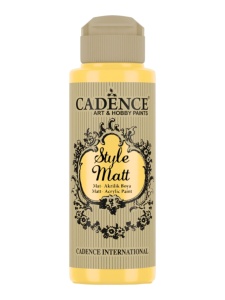 Style matt acyrilic S-9010 sun flower 120 ml