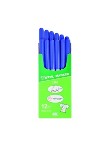 Tekstil marker tamno plavi 7732