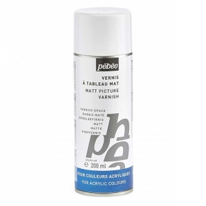 Varnish Acrylics Spray Matt Varnish 200ml
