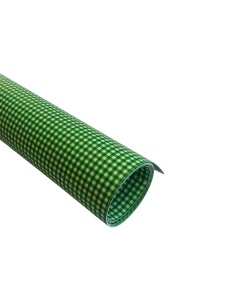 22525 Karton Deco B1 zelena karo
