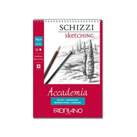 Accademia A5 blok 14,8x21 sketching 120gr spiral 50l