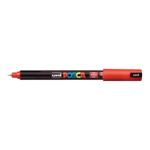 AK UNI marker PC-1MR crveni 15 POSCA /0.7mm