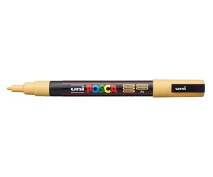 AK UNI marker PC-3M kajsija p4 (apricot) POSCA /0.9-1.3mm