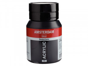 Akrilna 702 lamp black 500ml