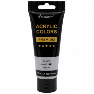 Akrilna boja 027 silver 75ml