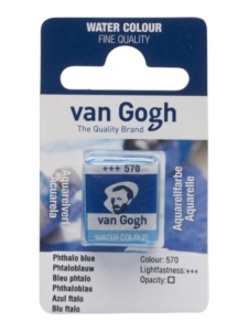 Akvarel gogh 570 phthalo blue 13g