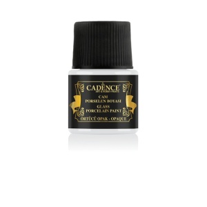 Boja za staklo i keramiku pokrivna 001 white 45 ml