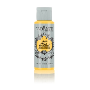 Boja za staklo i porcelan matt E-338 yellow 59 ml
