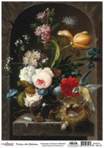 Bouquets of flowers BF-06 collection 30X42CM