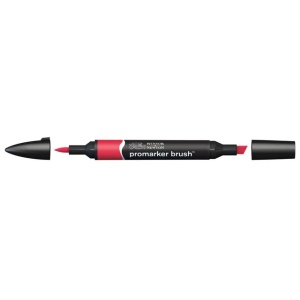 Brush marker R665 berry red - Img 2