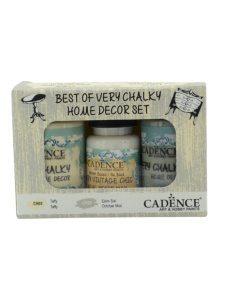 Chalky home decor set-3 taffy - october mist 90+90+50 ml