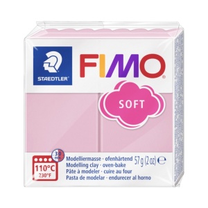 Fimo soft strawberry cream pink 8020-T21