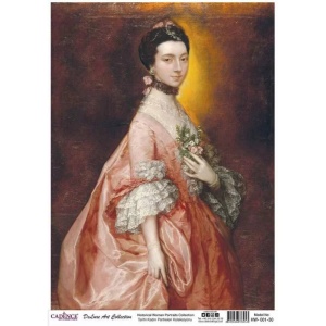 Historical women HW-01 collection 30X42CM