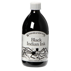 Indian ink black 500ml