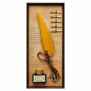 Kaligrafski set u kutiji 251396 žuti