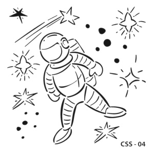 Kids stencil CSS-04 25X25cm