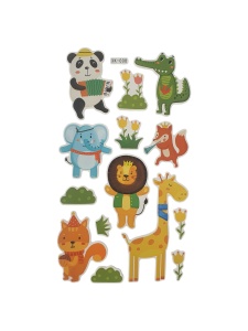 Kraft stiker 3D zivotinje SC2809
