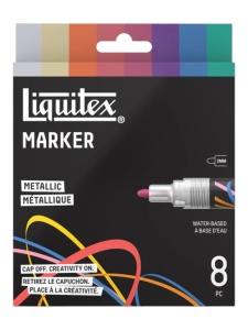 Liquitex Marker Set Metallic 8x2mm