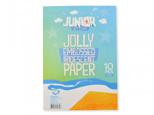 Papir embossed A4 yellow svetlucavi 60g