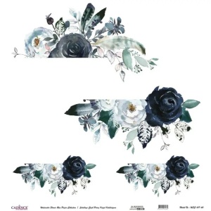 Roll rice decoupage WFC-017 white 30*30