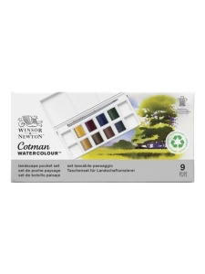 Set akavrel landscape Cotman 1/8 + četkica