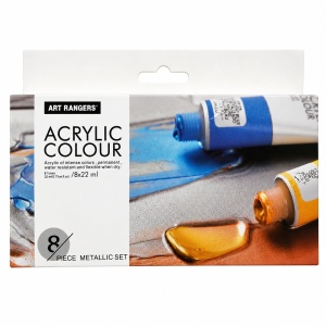 Set akrilnih metalik boja 8x22ml