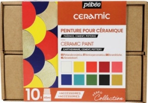 Set boja za keramiku 10x45ml