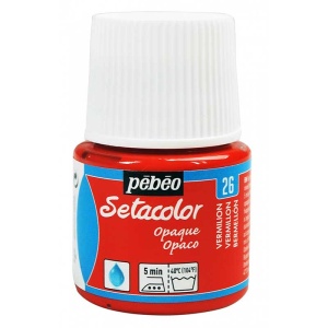 Setacolor opaque 26 vermilion red 45ml