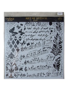 Stencil grunge wall GCS-13 45*45