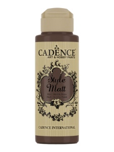 Style matt acyrilic S-9039 dark brown 120 ml