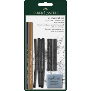 Ugljen charcoal set, 10 pieces