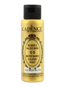 Waterbased gilding paint 70ml pure gold