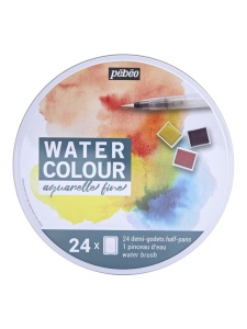 Watercolor metal box 1/24