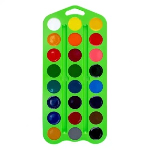 Watercolors with flower honey, na bazi meda 24psc
