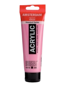 Akrilna 385 quinacridone rose light 120ml