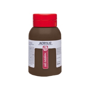 Akrilna 409 burnt umber 750ml