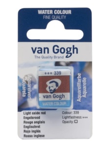 Akvarel gogh 339 light oxide red 13g