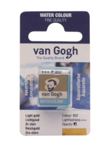 Akvarel gogh 802 light gold 13g*