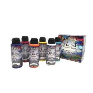All in one pouring medium Sst (white 6 bottle) set