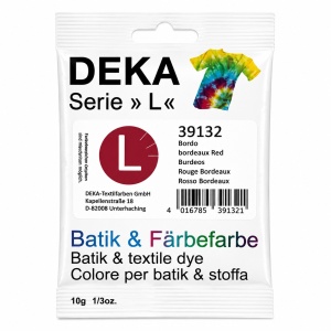 Boja za ručno farbanje tekstila bordo L32