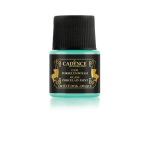 Boja za staklo i keramiku pokrivna 050 mint green 45 ml