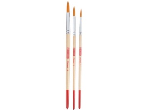 Četkica polyester round set 3K