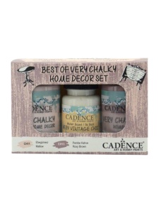 Chalky home decor set-6 mallow - rosy brown 90+90+50 ml