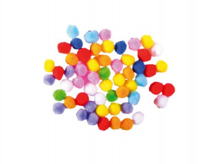 Crafty pom pom miks 10mm 30k