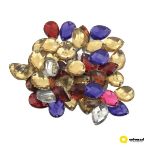 Deco cirkoni kapljice 10x14mm