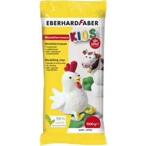 EF masa za modeliranje bela 1000g Kids